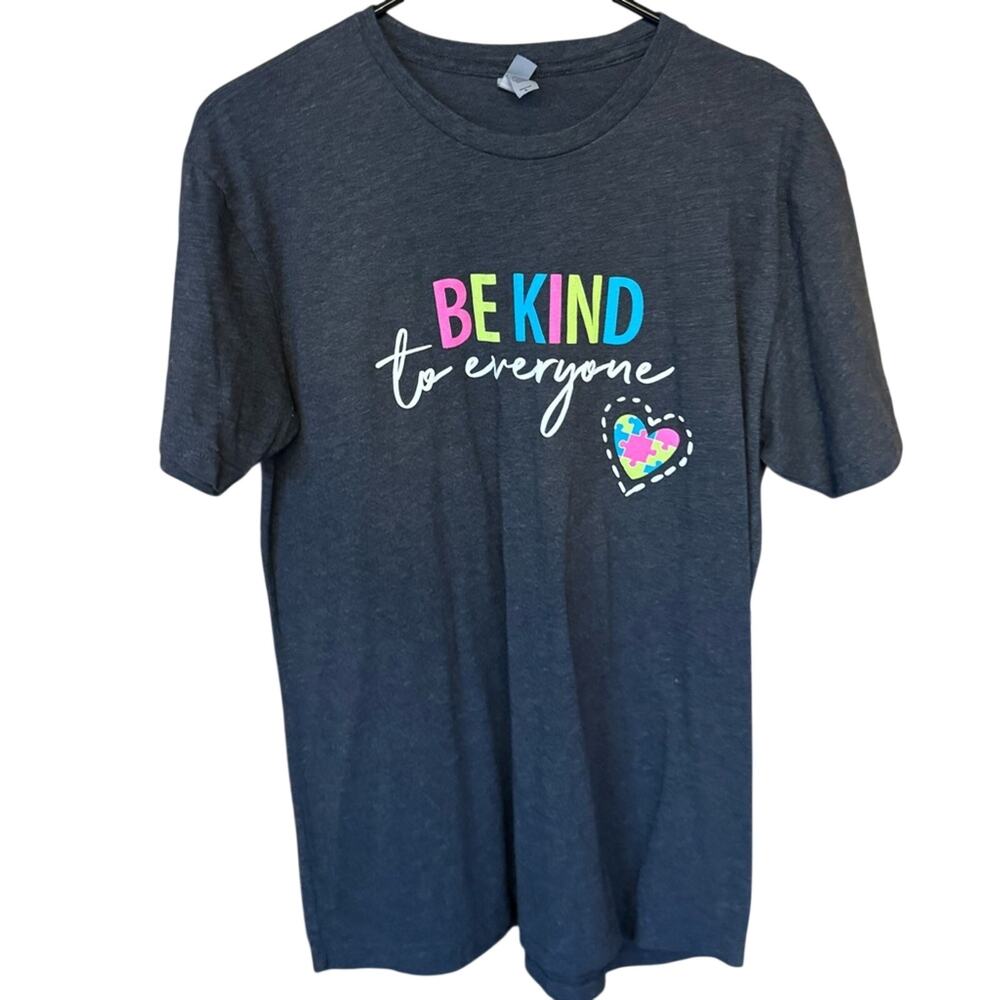 Next Level “Be Kind to Everyone” Graphic Tee — Size L
